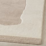 AXHAVREN Alfombra, pelo largo, beige/hecho a mano, 6 ' 7 "x9 ' 10 "