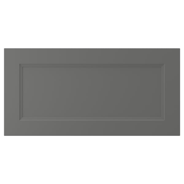 AXSTAD Frente de cajón, gris oscuro, 30x15 "