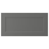 AXSTAD Frente de cajón, gris oscuro, 30x15 "