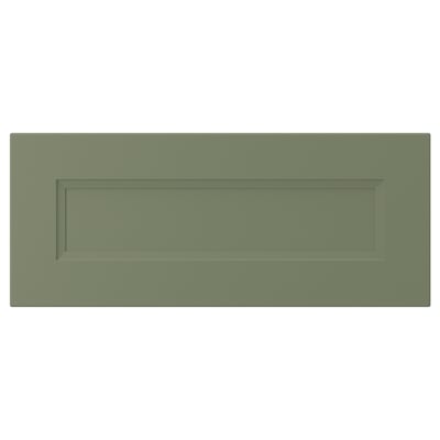 AXSTAD Frente de cajón, gris-verde, 24x10 "