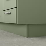 AXSTAD Plinto, gris-verde, 84x4 1/2 "