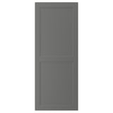AXSTAD Puerta, gris oscuro, 24x60 "