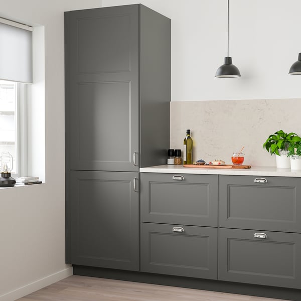 AXSTAD Puerta, gris oscuro, 12x40 "