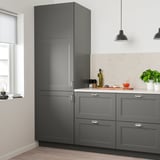 AXSTAD Puerta, gris oscuro, 12x40 "