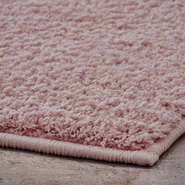 BACKMÅRA Alfombra de baño, rosado claro, 20x31 "