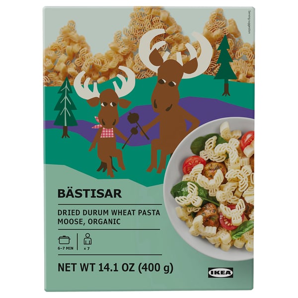 BÄSTISAR Pasta, orgánico, 14 oz