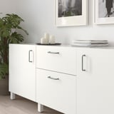 BAGGANÄS Tirador, gris-verde, 5 5/8 "