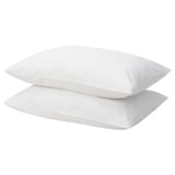 BANDPALPMAL Funda de almohada, blanco, Tamaño queen