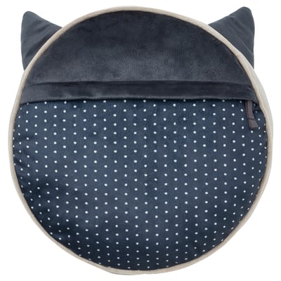 BARNDRÖM Cojín con bolsillo, beige, 13x3 "