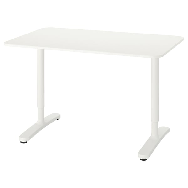 BEKANT Escritorio, blanco, 47 1/4x31 1/2 "