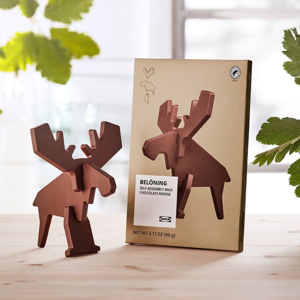 BELÖNING Mousse chocolate con leche, para ensamblar Rainforest Alliance Certified, 3 oz