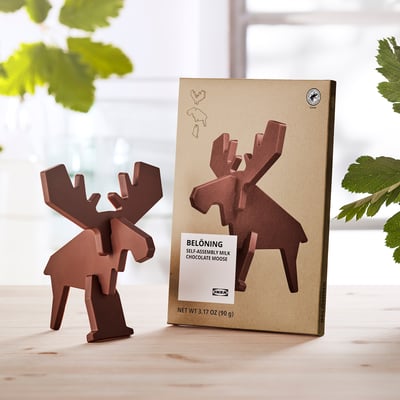 BELÖNING Mousse chocolate con leche, para ensamblar Rainforest Alliance Certified, 3 oz