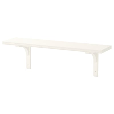 BERGSHULT / RAMSHULT Estante de pared, blanco, 31 1/2x7 7/8 "