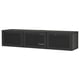 BESTÅ Banco para TV+puertas, negro-marrón/Mörtviken negro, 70 7/8x16 1/2x15 "