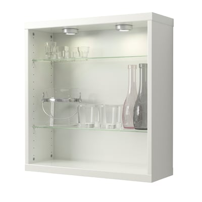 BESTÅ Estante de vidrio, vidrio, 22x6 1/4 "