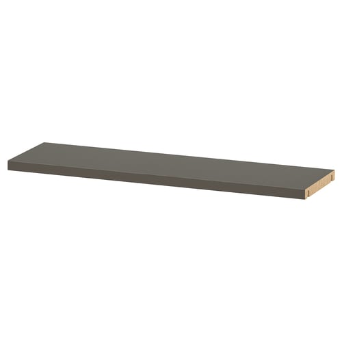 BESTÅ Estante, gris oscuro, 22x6 1/4 "