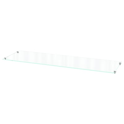 BILLY Estante extra, vidrio, 30x10 "