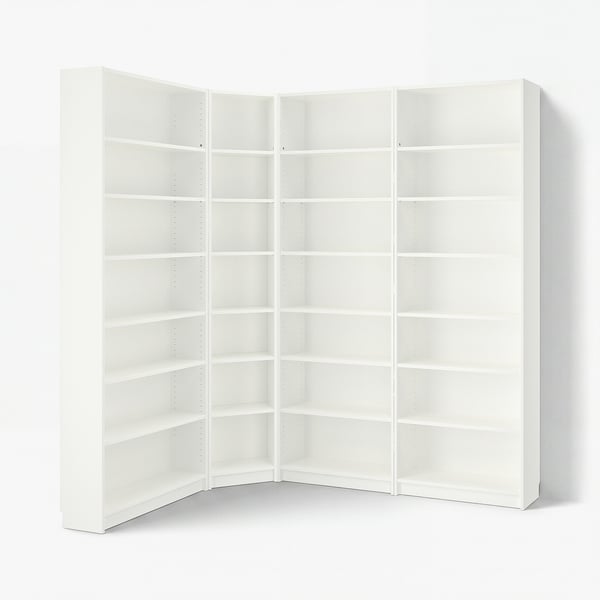 BILLY Librero, blanco, 84 5/8/53 1/8x11x93 1/4 "