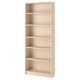 BILLY Librero, efecto de abedul, 31 1/2x11x79 1/2 "
