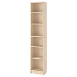 BILLY Librero, efecto de abedul, 15 3/4x11x79 1/2 "