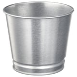 BINTJE Maceta, galvanizado, 4 ¼ "