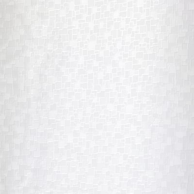 BJÄRSEN Cortina de baño, blanco, 71x79 "