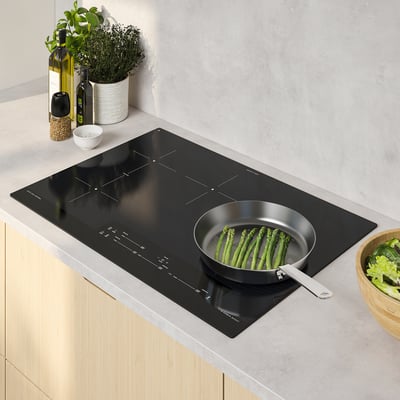 BLACKSTAD Estufa de inducción, negro, 30 "