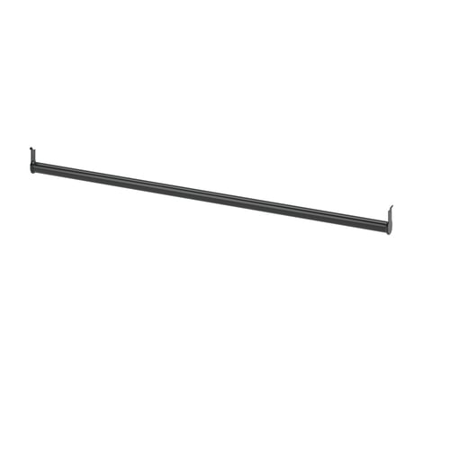BOAXEL Riel para ropa, antracita, 31 1/2 "