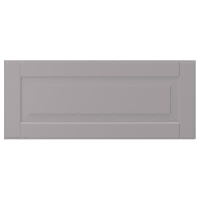 BODBYN Frente de cajón, gris, 24x10 "