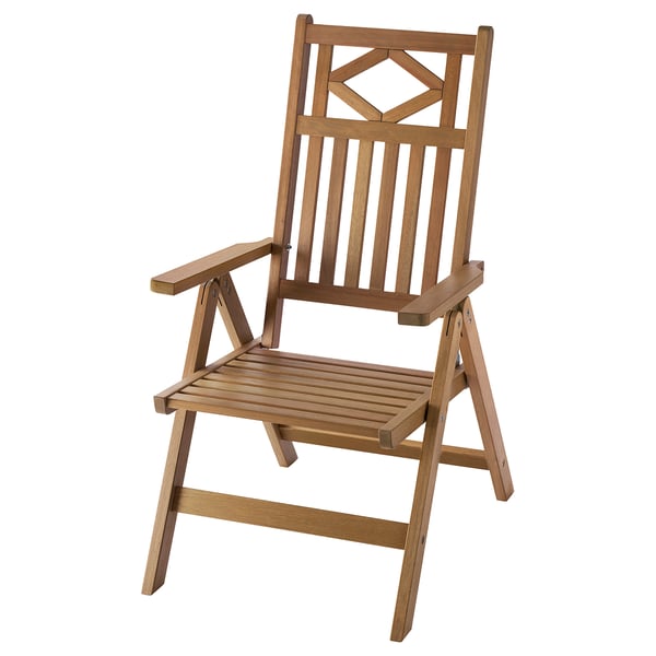 BONDHOLMEN Sillón reclinable, exterior, marrón