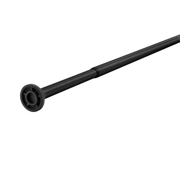 BOTAREN Cortinero de baño, negro, 47-79 "