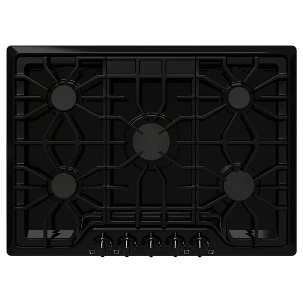 BRÄNNPUNKT Estufa de gas, negro, 30 "