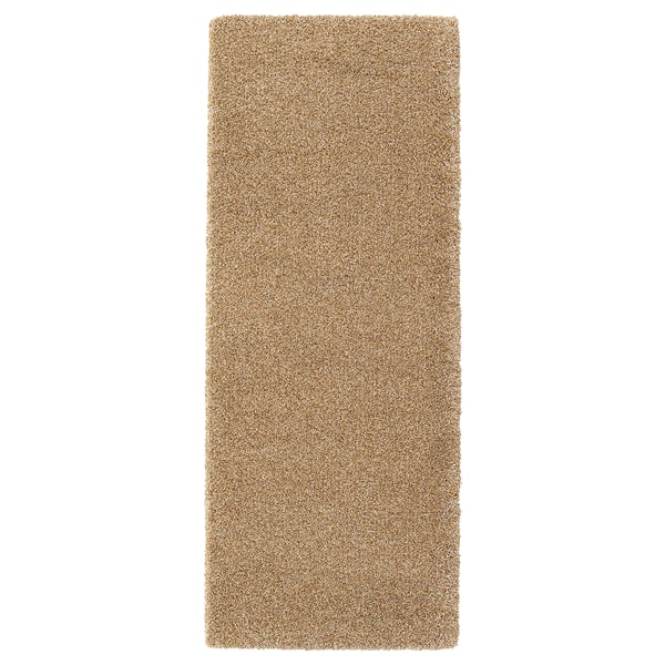 BREVBÄRARE Alfombra, pelo largo, beige intenso, 2 ' 7 "x6 ' 7 "