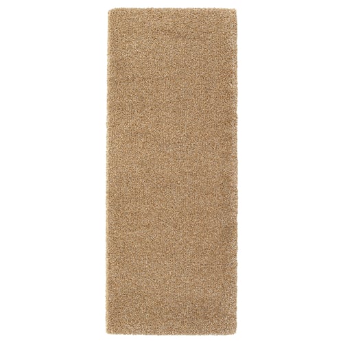 BREVBÄRARE Alfombra, pelo largo, beige intenso, 2 ' 7 "x6 ' 7 "