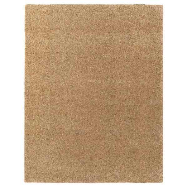 BREVBÄRARE Alfombra, pelo largo, beige intenso, 7 ' 10 "x10 ' 0 "
