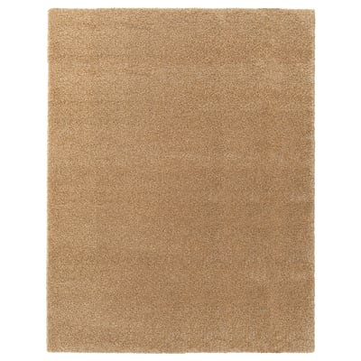 BREVBÄRARE Alfombra, pelo largo, beige intenso, 7 ' 10 "x10 ' 0 "