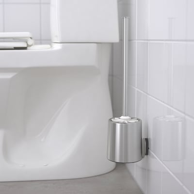 BROGRUND Cepillo para inodoro, acero inoxidable