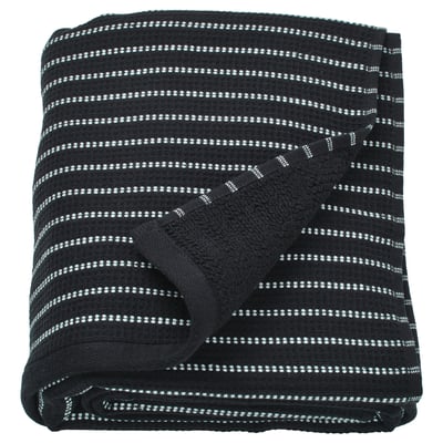 BROKGINST Toalla de baño, negro, 39x59 "