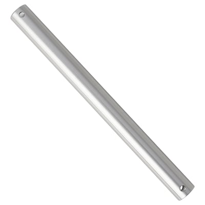 BRUNALGER Varilla extensión ventilador techo, color plateado, 11 3/4 "