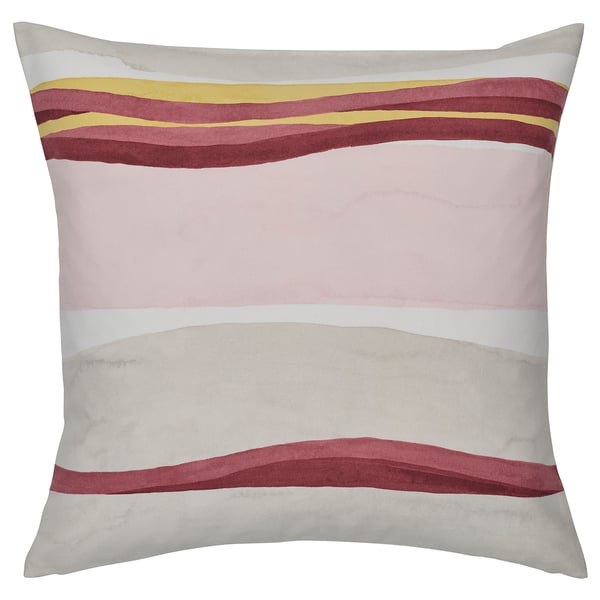 BRUNTÅG Funda para cojín, rosado claro, 20x20 "
