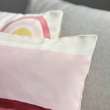 BRUNTÅG Funda para cojín, rosado claro, 20x20 "
