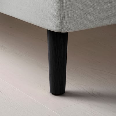 BRYNILEN Pata, negro, 7 7/8 "