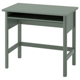 BRYTNING Escritorio, verde, 33 1/2x20 7/8x29 1/2 "