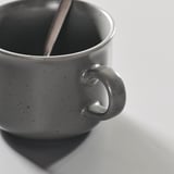 DAGGASTER Taza, lunares/gris, 14 oz