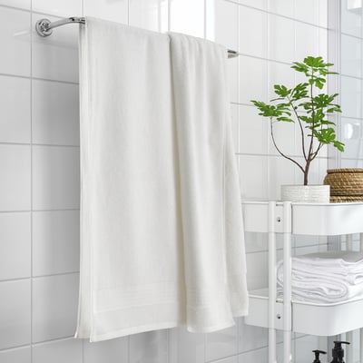 DÅRREPE Toalla de baño, blanco, 39x59 "