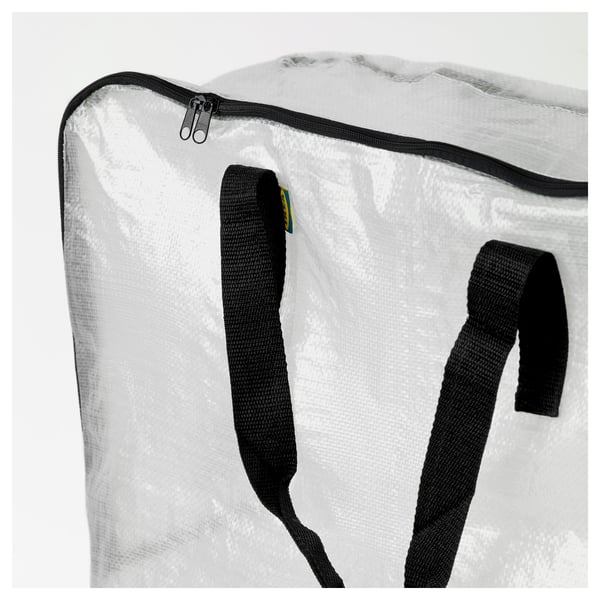 DIMPA Bolsa de almacenamiento, transparente, 25 ½x8 ¾x25 ½ "