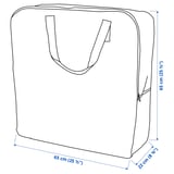 DIMPA Bolsa de almacenamiento, transparente, 25 ½x8 ¾x25 ½ "