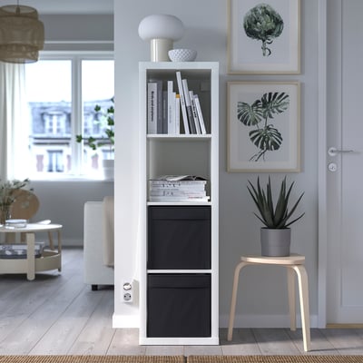 DRÖNA Caja, negro, 13x15x13 "