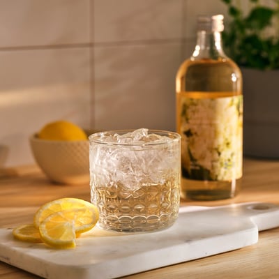 DRYCK FLÄDER Jarabe de flor de saúco, 17 oz