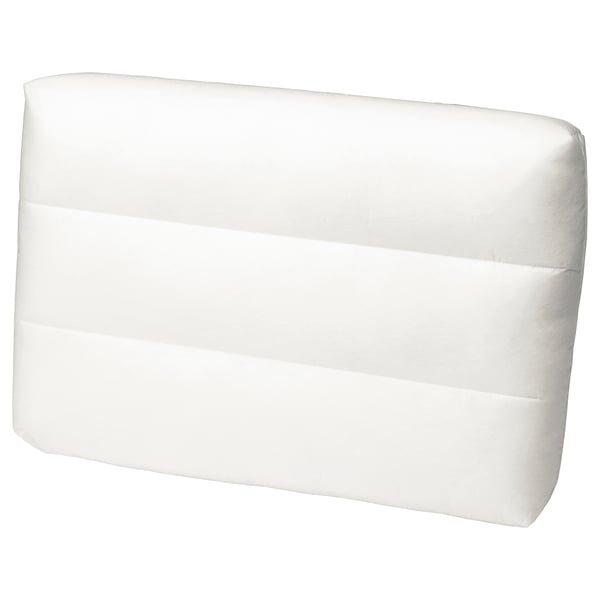 DUVHOLMEN Cojín interior respaldo, exterior blanco, 31 1/2x17 3/8 "